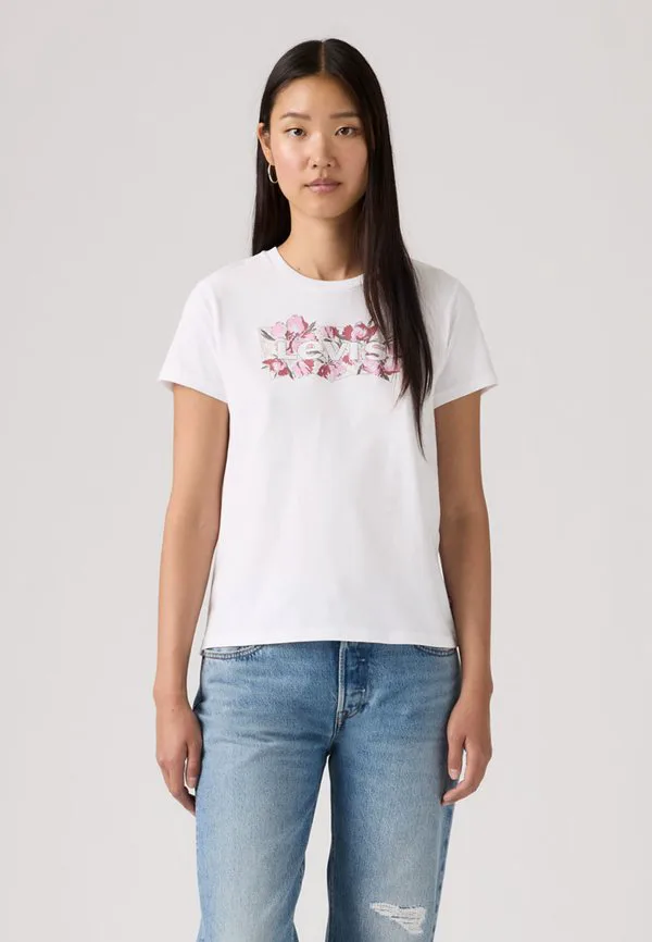 Идеальная футболка с принтом Levi'S, Bright White — фото 2