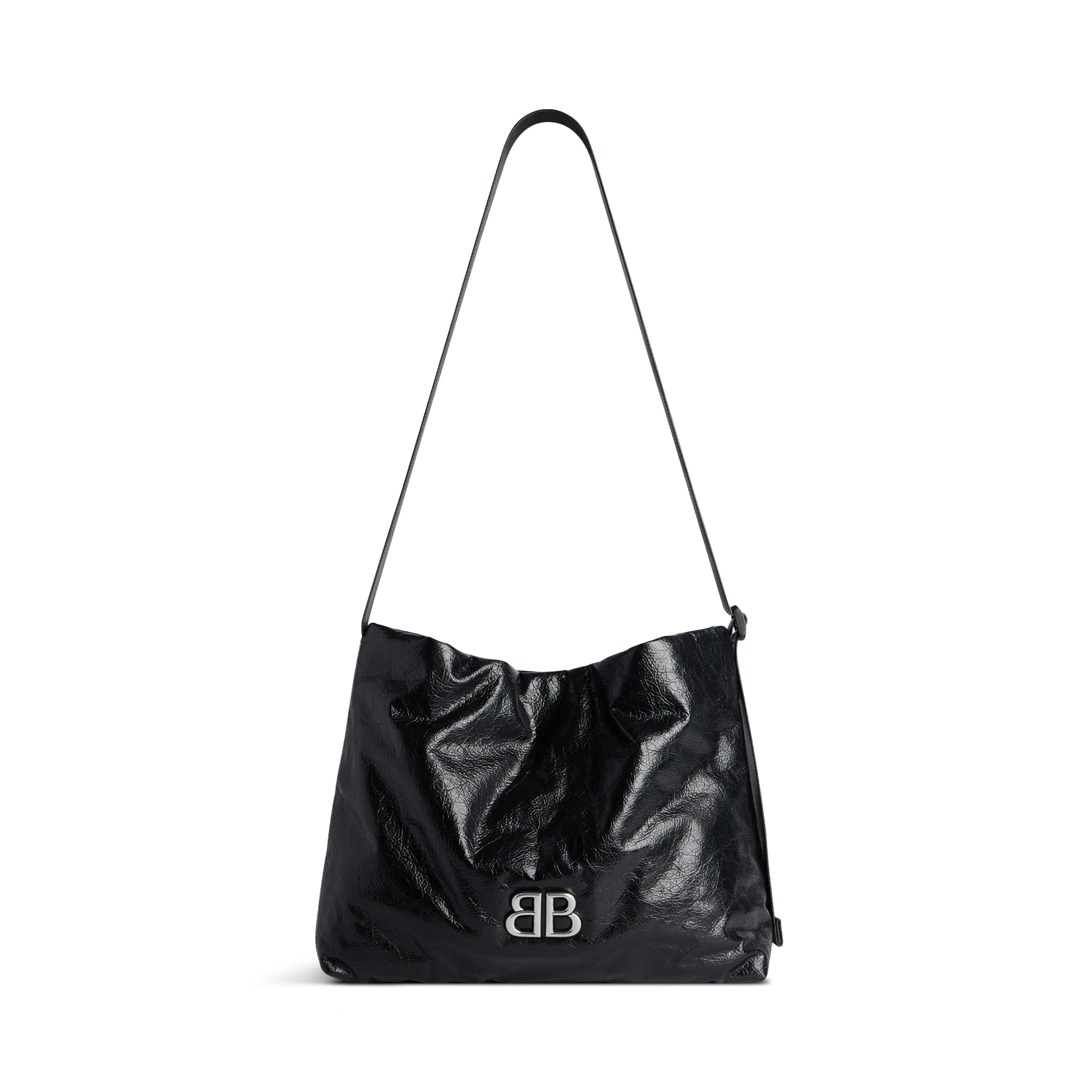 

Сумка-хобо Monaco Small East-West BALENCIAGA, черный