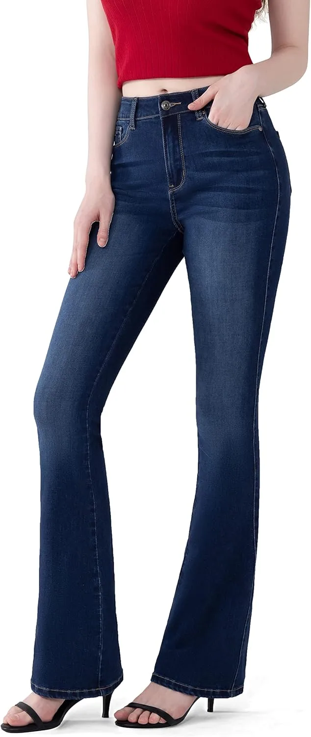 

FLYING BANANA Женские джинсы Bootcut Flare Curvy Stretchy
