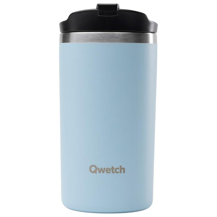 

Кружка дорожная 350 мл матовая пастельно-голубая Qwetch