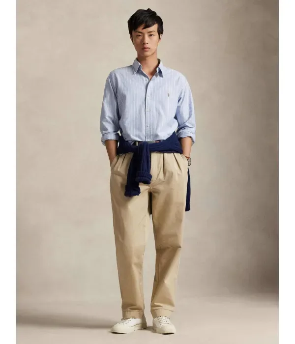 Рубашка classic fit Polo Ralph Lauren, небесно-голубой — фото 2