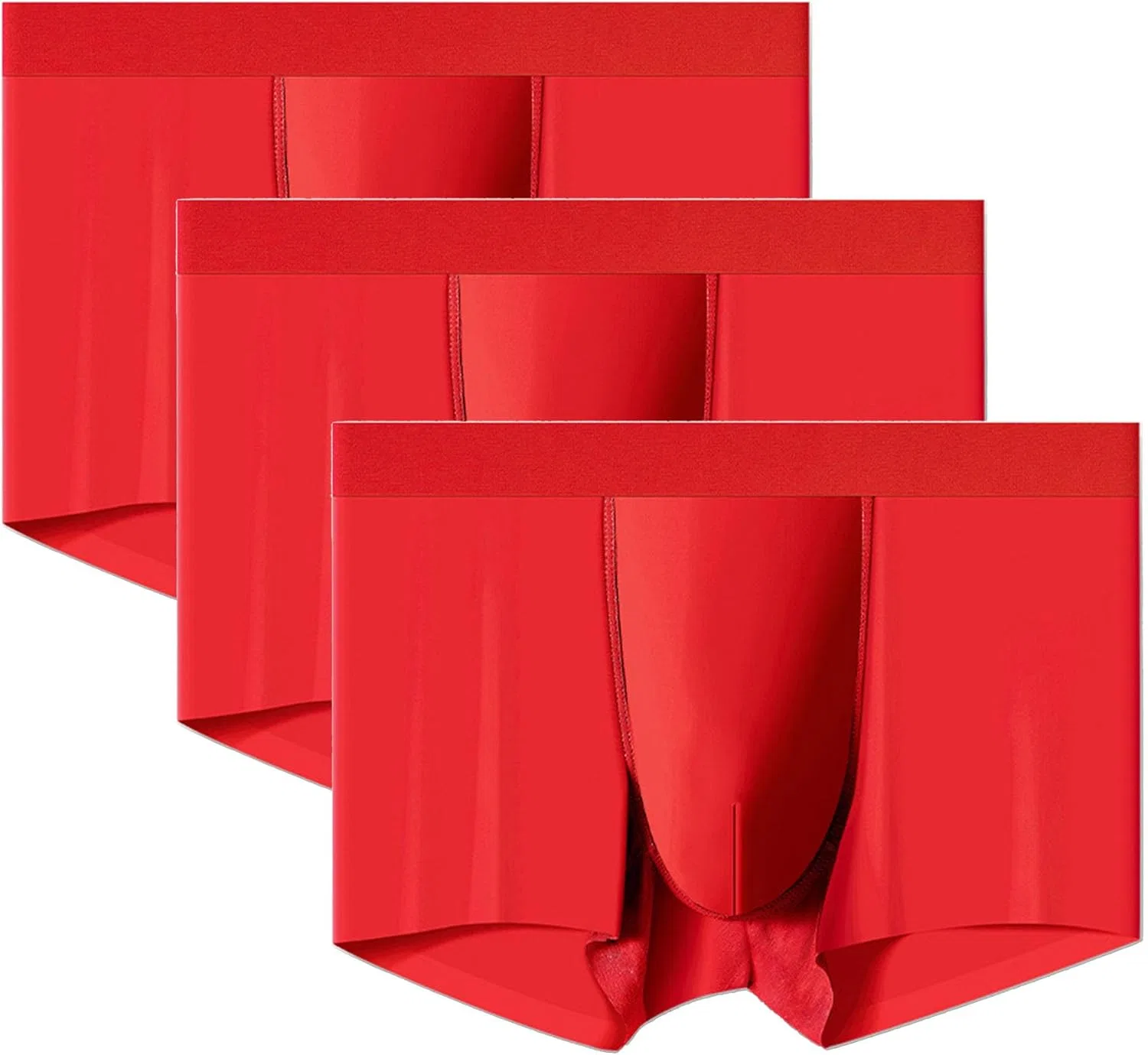 Боксеры стрейч Red3pc