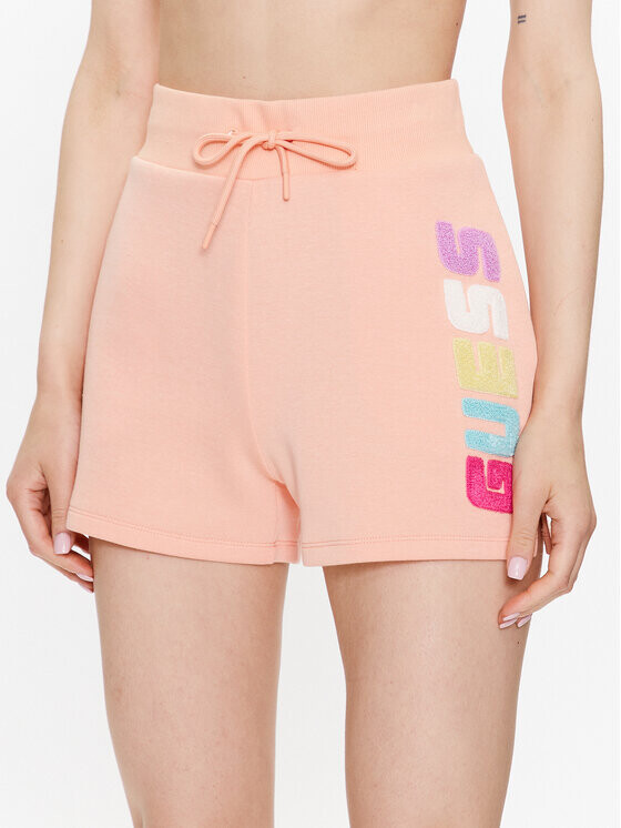 

Спортивные шорты свободного кроя Guess, оранжевый