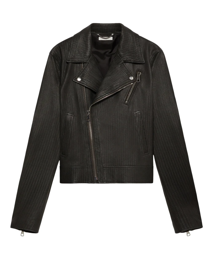 

Байкерская кожаная куртка 1989 Studio, черный