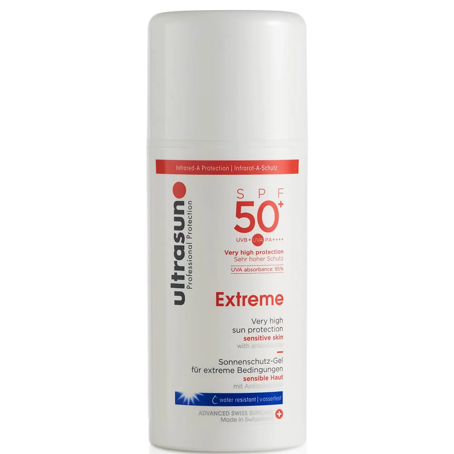 

Ultrasun ultra sensitive 50+ - очень высокая защита (100 мл) Ultrasun