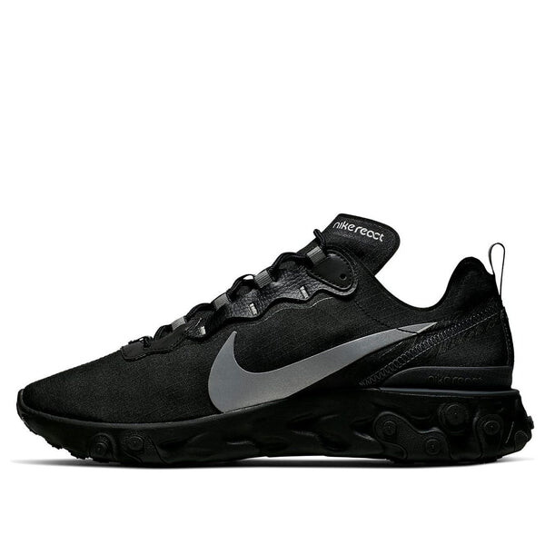 

Кроссовки реагируют на элемент 55 Nike, черный