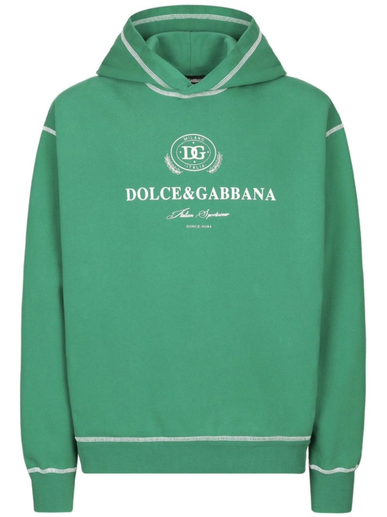 

Dolce & Gabbana худи с логотипом, зеленый