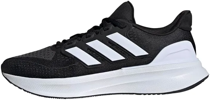 Мужские кроссовки Adidas Ultrabounce 5 для бега, черно-белый — фото 2