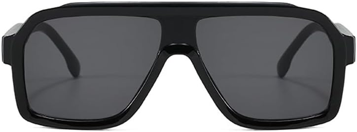 

bullabulling Большие ретро-солнцезащитные очки-пилот для женщин и мужчин в стиле 70-х, классические винтажные солнцезащитные очки с плоской верхней частью и градиентной оправой, C1