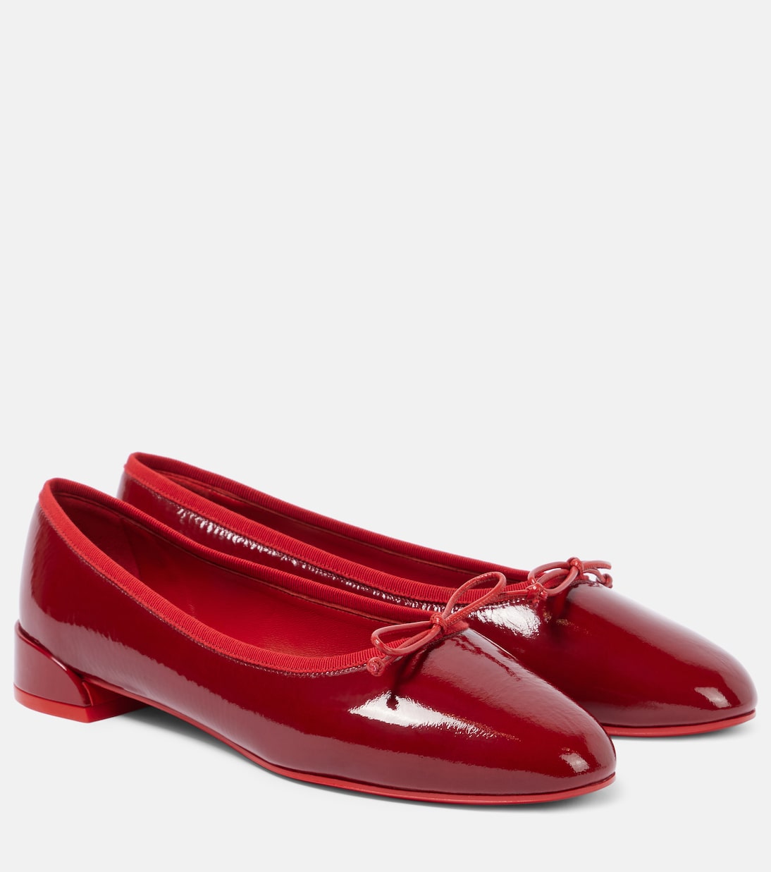 Балетки Sweet Jane из лаковой кожи Christian Louboutin, Loubi/ Lin Loubi