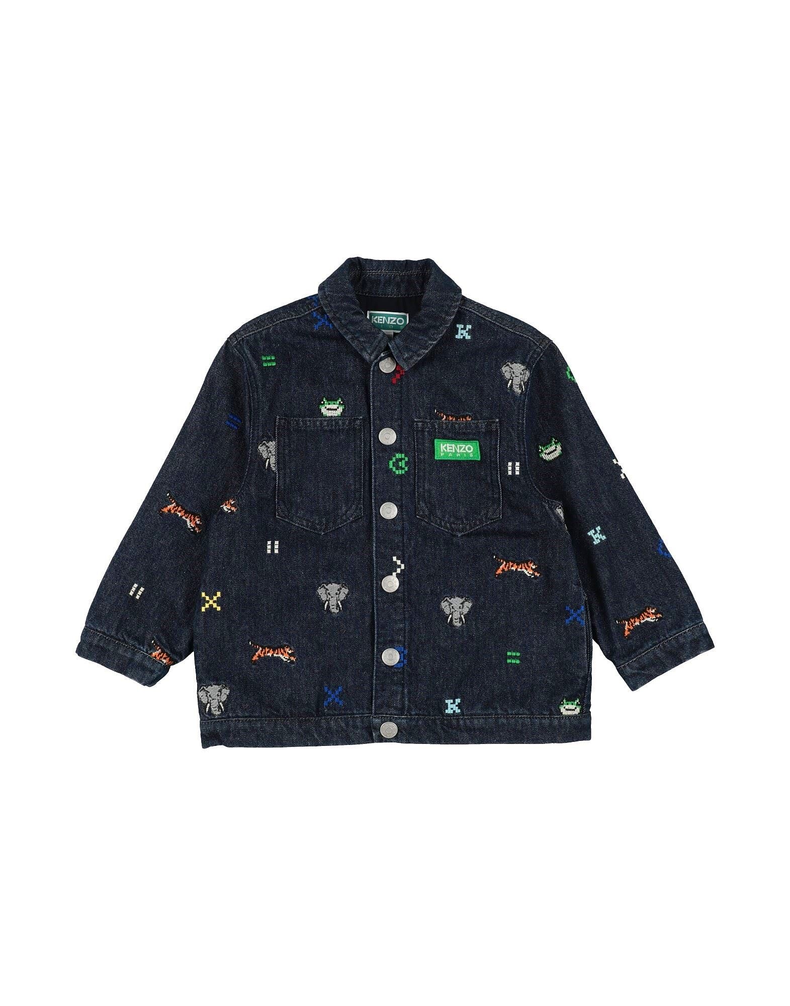 

Джинсовая куртка для мальчиков Kenzo Kids, синий