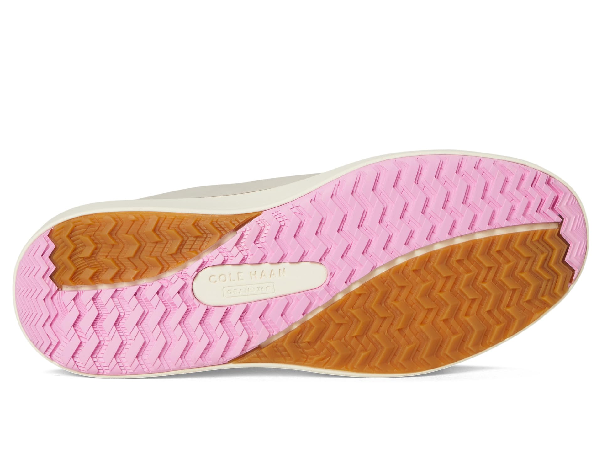 Кроссовки Cole Haan Grandpro Topspin Waterproof Golf Shoes, Light Sesame Nubuck — фото 3