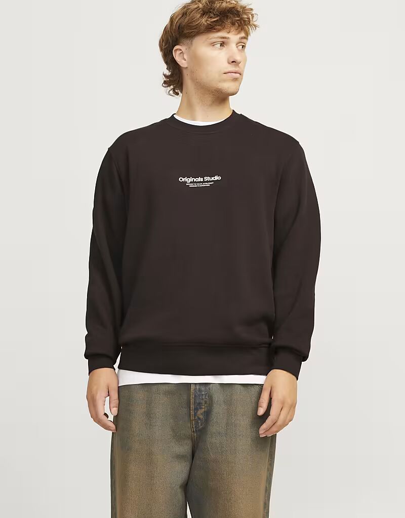 

Толстовка Jack & Jones в цвете бренди-коричневого цвета