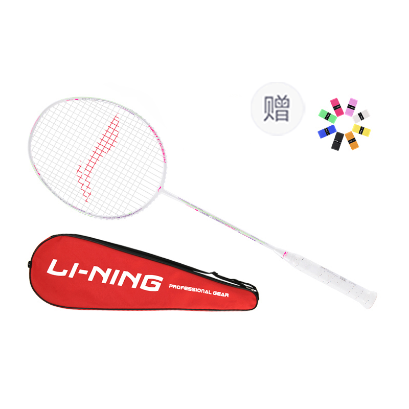 

LINING HC1200 Full Carbon бадминтонная ракетка Control Type All around Defense Entry level 675mm 4U/G6 White