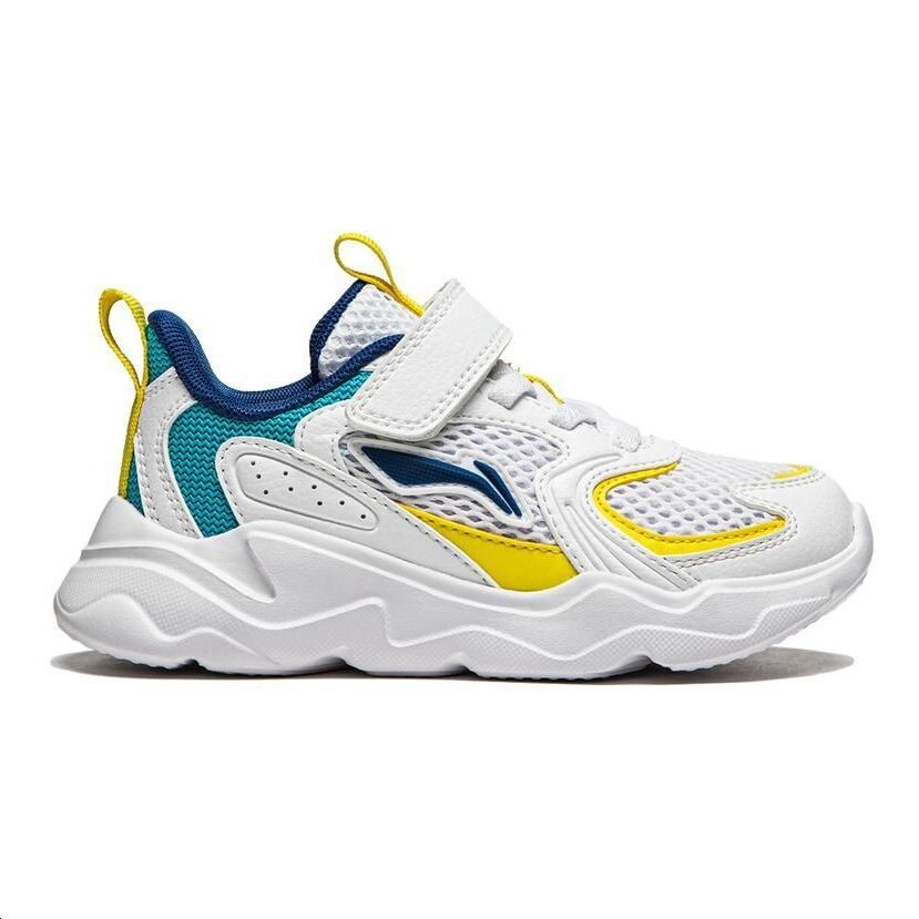 Кроссовки LINING YOUNG Kids Lifestyle Shoes Kids Low-top White/Royal/Yellow, желтый — фото 2