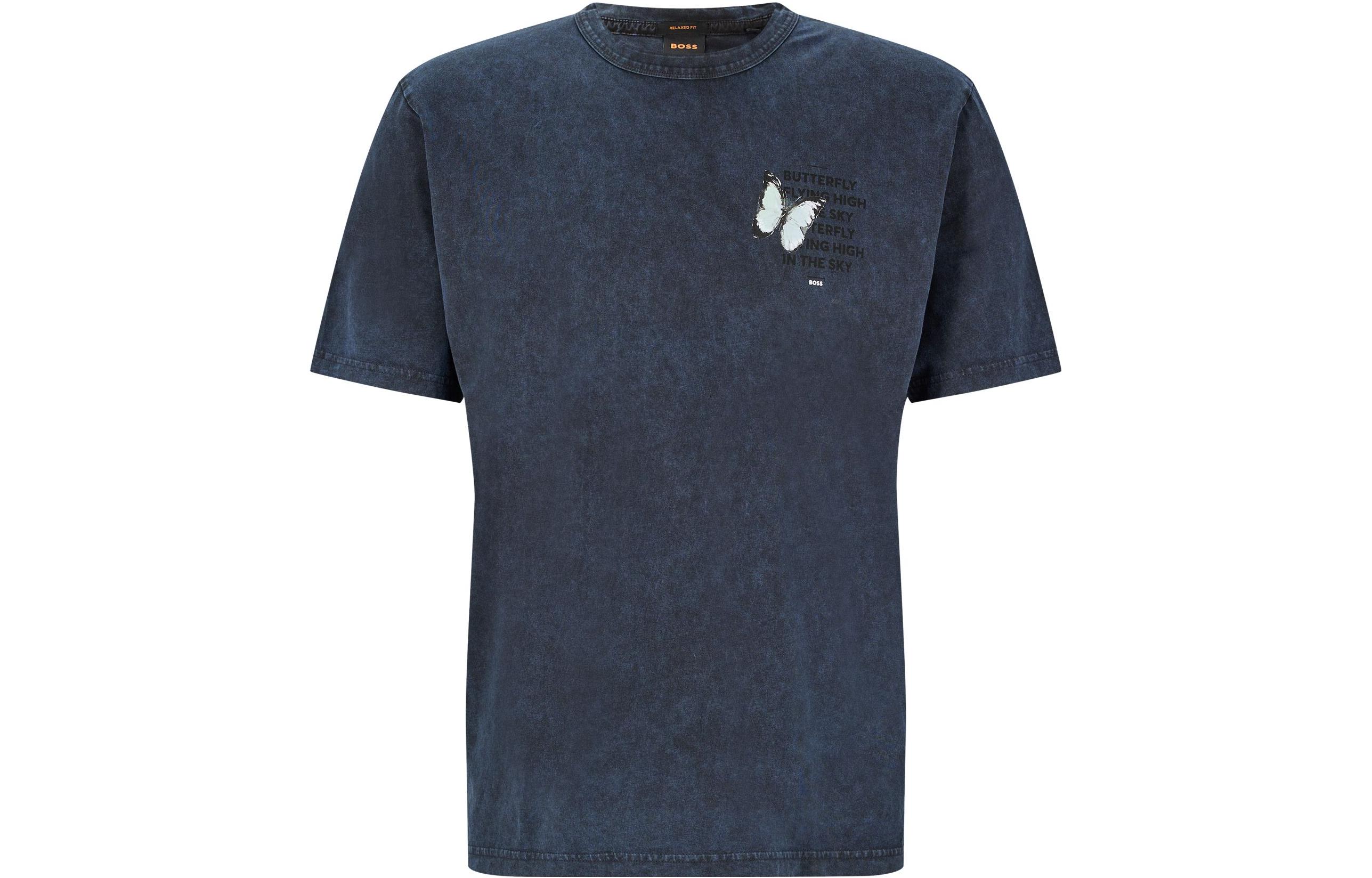 

Футболка мужская тёмно-синяя HUGO BOSS