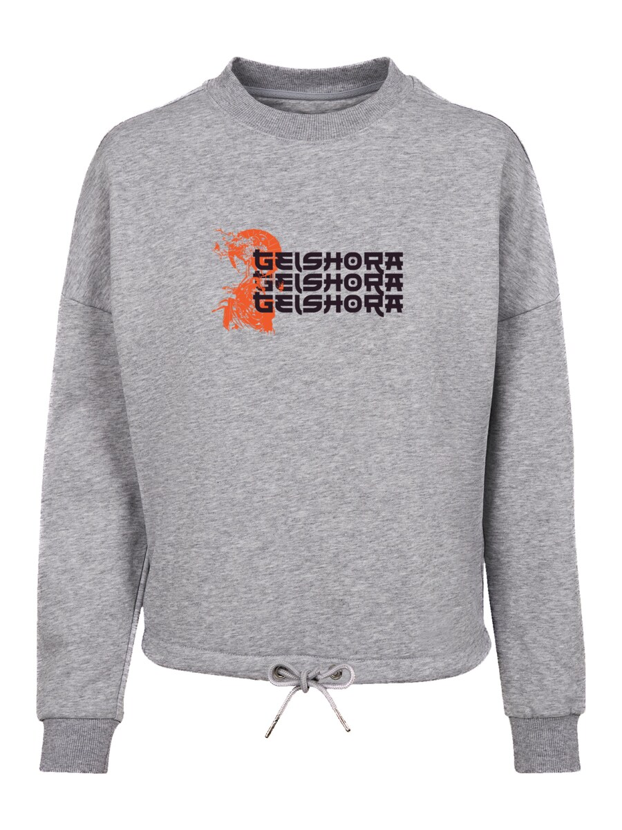 

Толстовка F4NT4STIC Geishora Japan Streetstyle, mottled grey