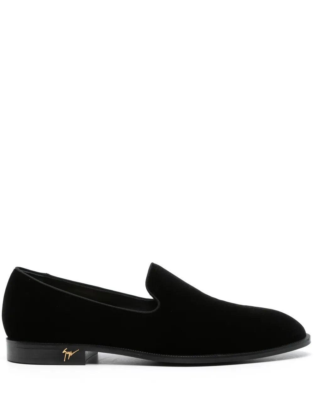 

Бархатные слиперы Rudolph Giuseppe Zanotti, черный
