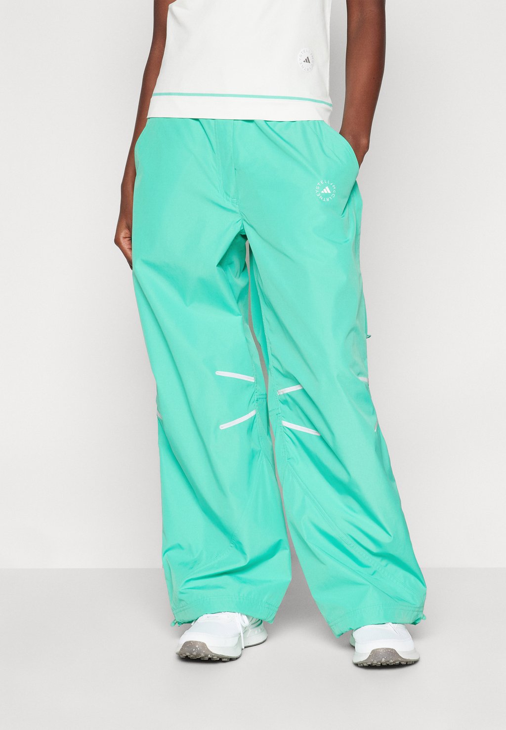 

Брюки adidas by Stella McCartney, бирюзовый