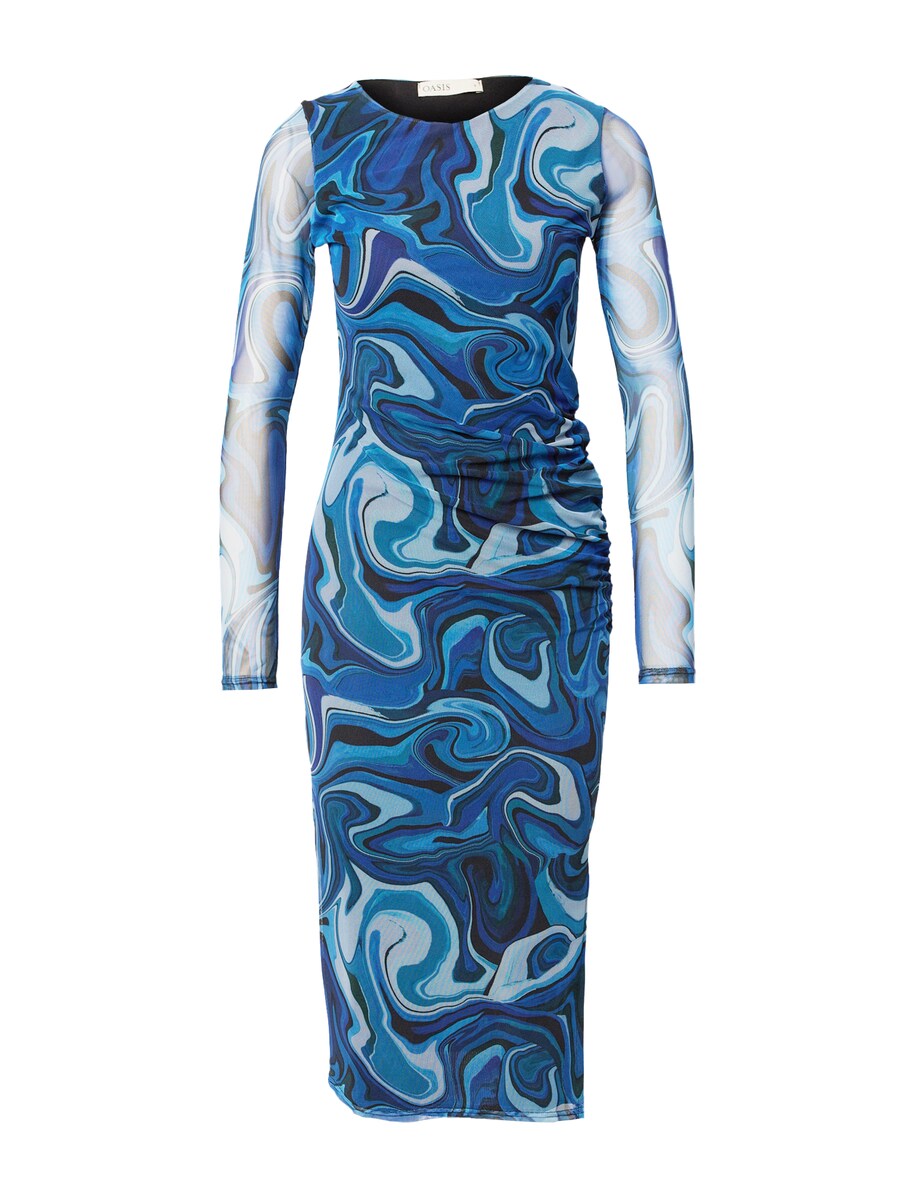 

Миди платье Oasis, Blue/Navy/Light blue
