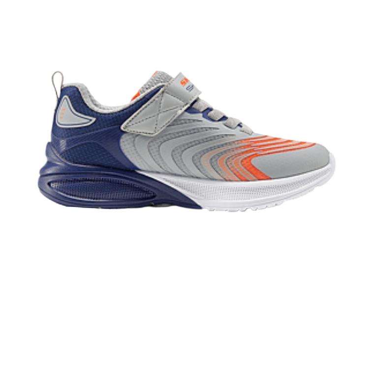 Skechers Kids Низкие детские кроссовки Lifestyle серого цвета Marine Blue Kids — фото 2