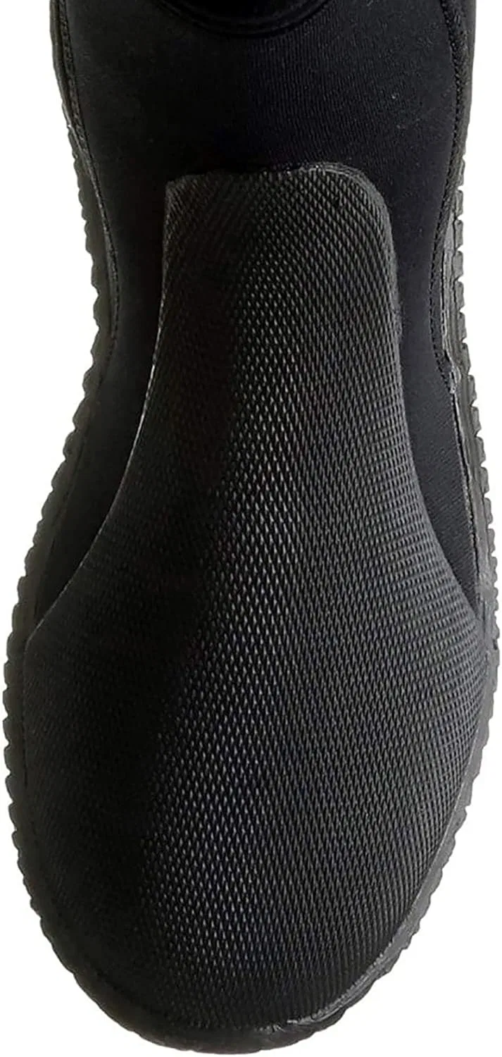 Мужские ботинки Cressi Isla из неопрена с резиновой подошвой, Black Logo Blue — фото 3