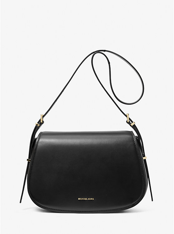 

Сумка Lydia из натуральной кожи среднего размера Michael Kors, черный