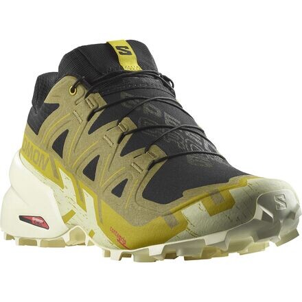 

Кроссовки для трейлраннинга Speedcross 6 мужские Salomon, цвет Black/Cress Green/Transparent Yellow, Серый, Кроссовки для трейлраннинга Speedcross 6 мужские Salomon, цвет Black/Cress Green/Transparent Yellow