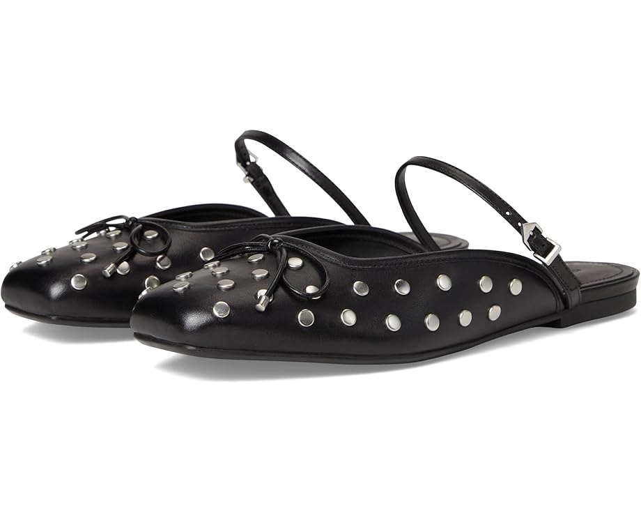 

Туфли на плоской подошве Schutz Arissa Mule Studs, черный