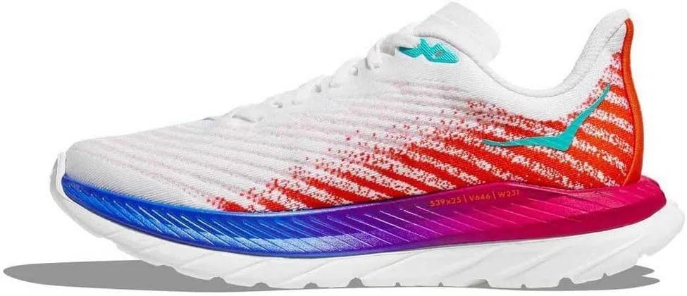 Мужские кроссовки Hoka Mach 6, White Flame — фото 3