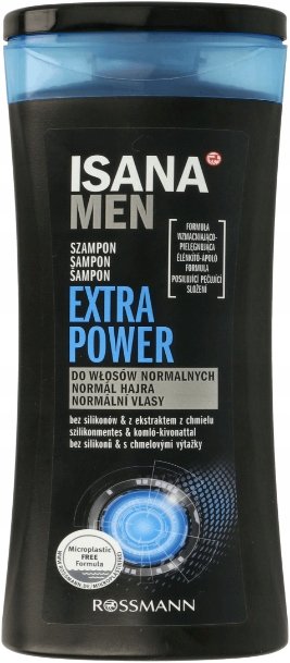 

Шампунь ISANA MEN EXTRA POWER для нормальных волос Inna marka