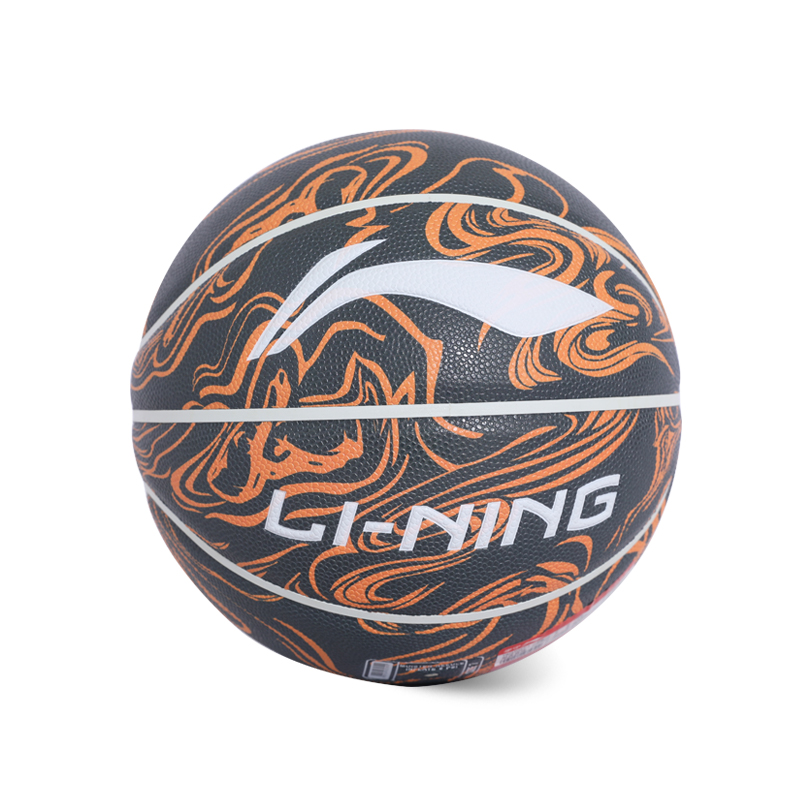 

LINING Баскетбольный мяч PU желтый черный размер 7 тренировочный unisex