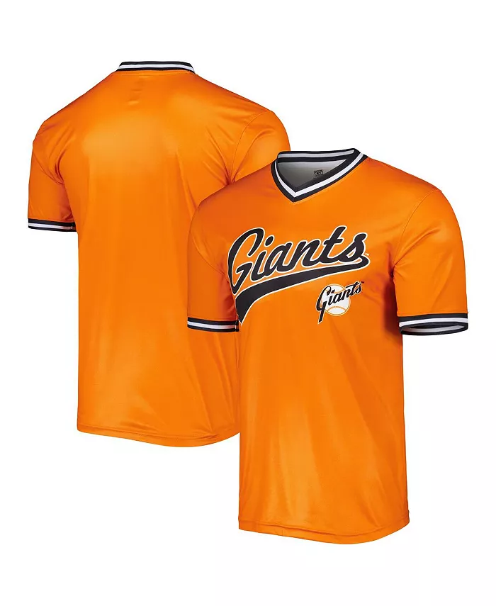 

Мужская оранжевая футболка San Francisco Giants Cooperstown Collection Team Stitches