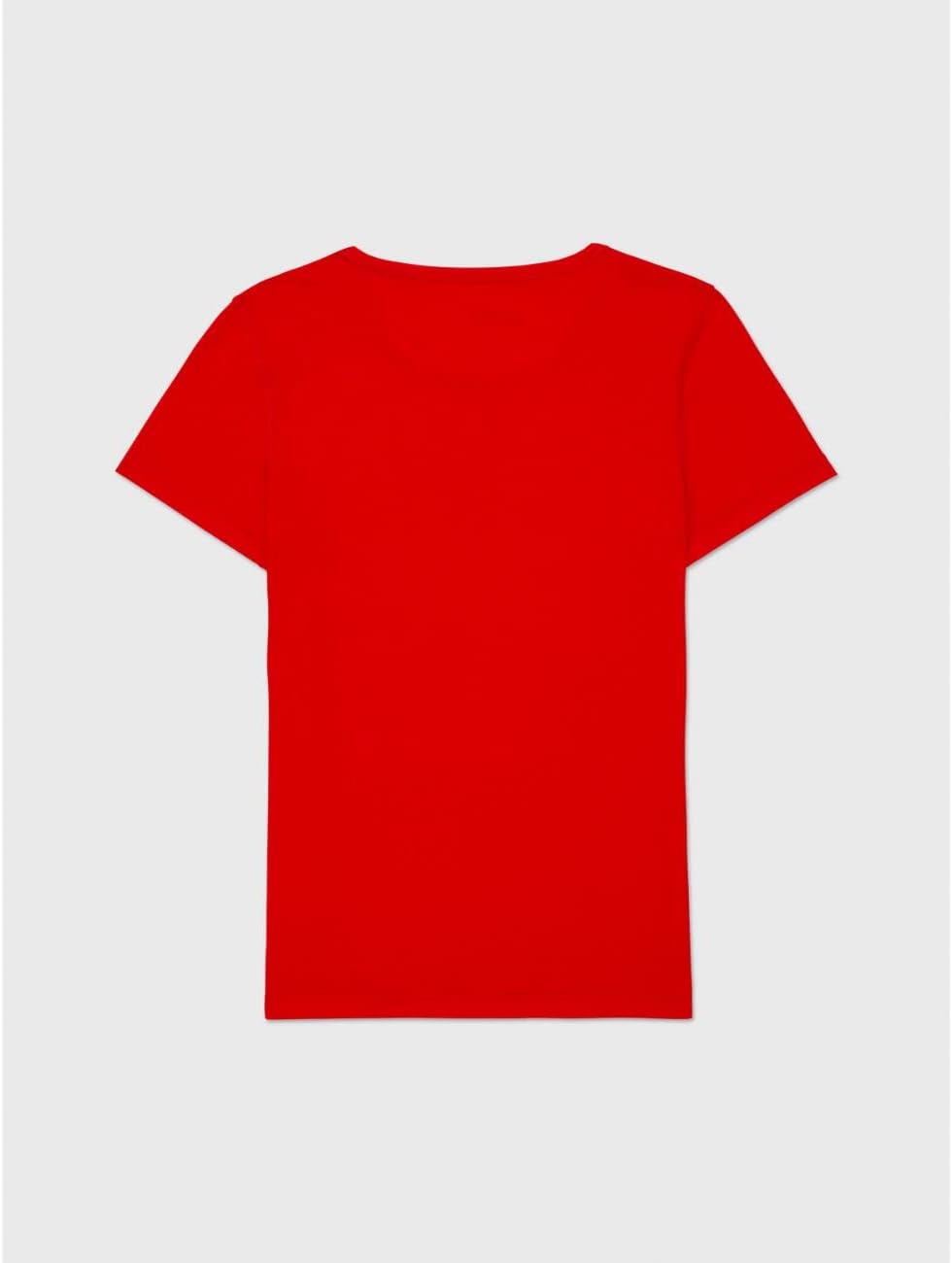 Женская адаптивная облегающая футболка Tommy Hilfiger Essential, Blush Red — фото 2