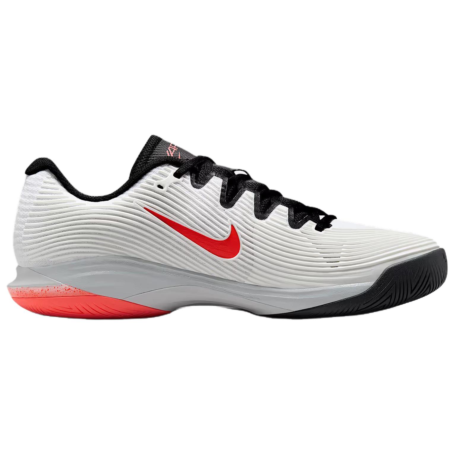 Nike Кроссовки Vapor 12 Supportive And Elastic Tennis Shoes Men's White Gray Black — фото 3