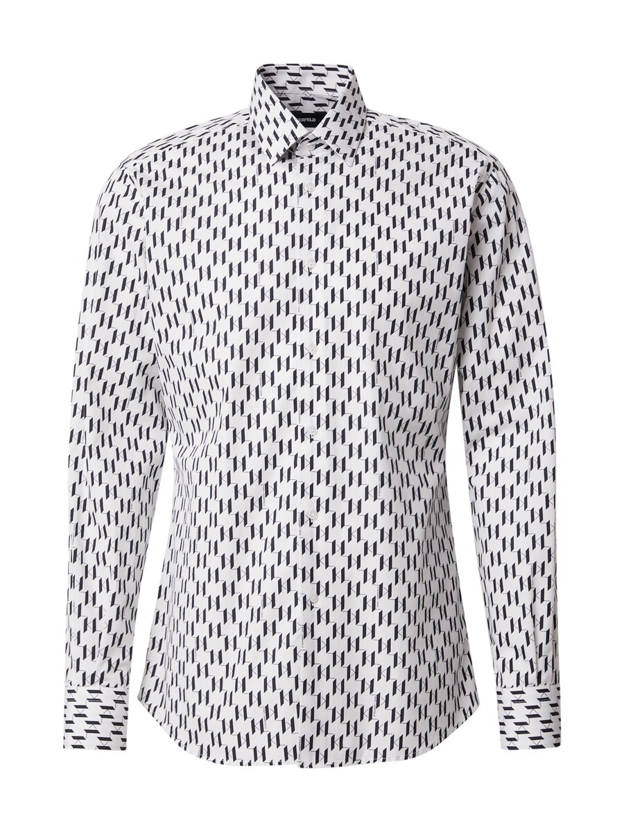 

Приталенная рубашка на пуговицах Karl Lagerfeld, белый