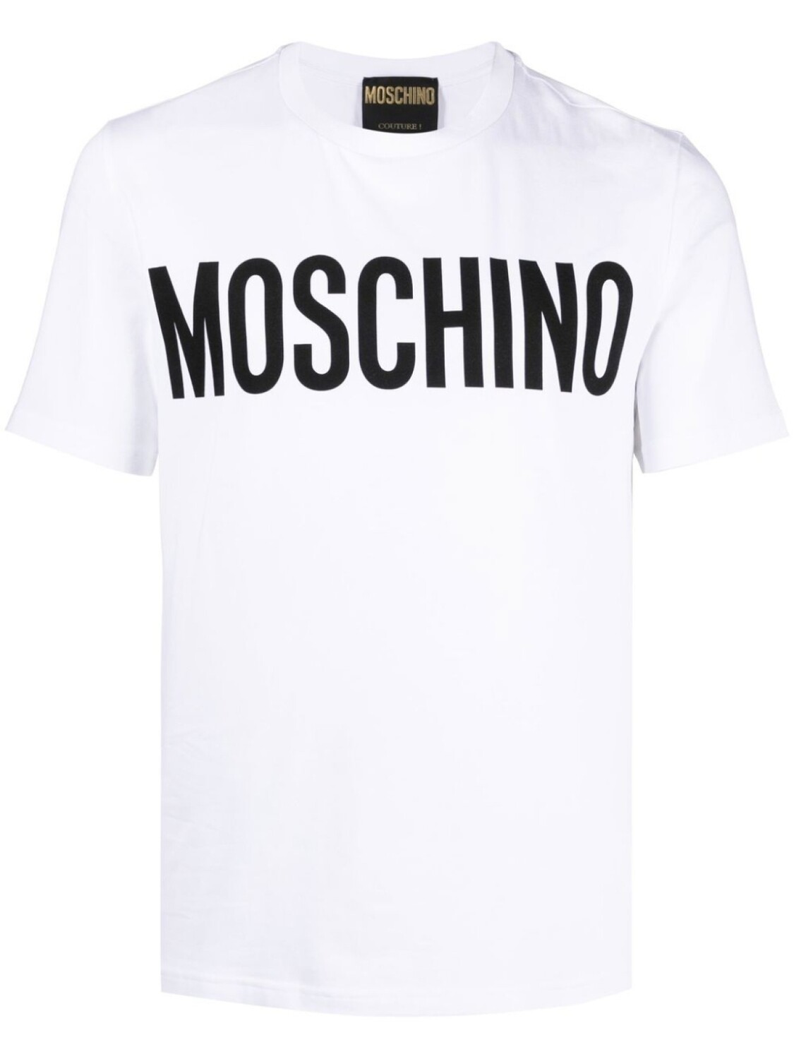 

Moschino футболка с логотипом, белый