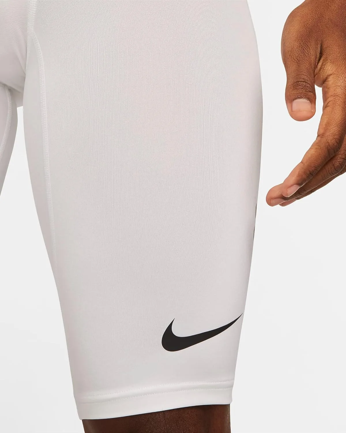 Шорты Nike Pro для бейсбола, белый/серый/черный — фото 4