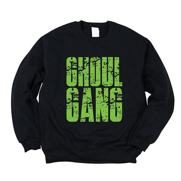 

Графический свитшот Ghoul gang block distressed Simply Sage Market, Midnight, Зеленый, Графический свитшот Ghoul gang block distressed Simply Sage Market, Midnight
