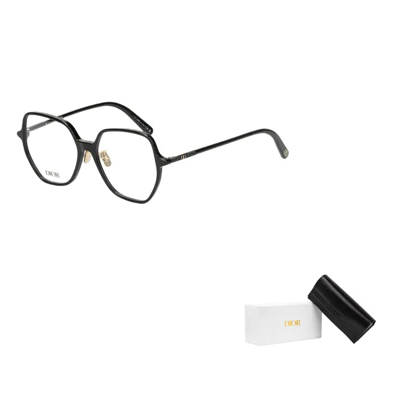 

DIOR Ацетатные очки нестандартной формы Unisex Black, Black