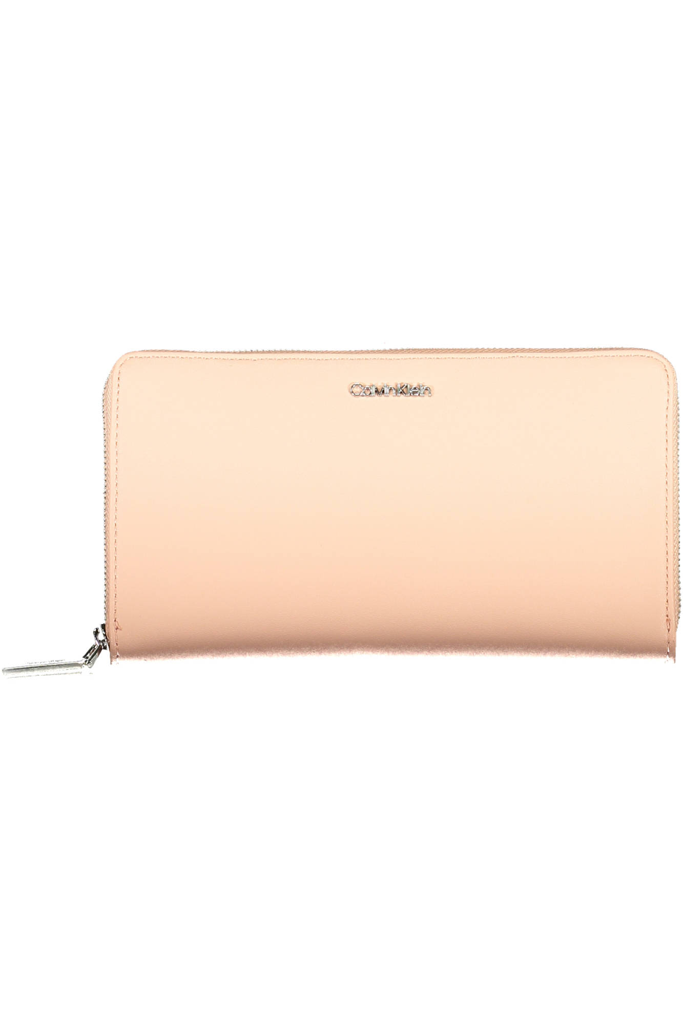 

Женский кошелек Calvin Klein с золотым логотипом и молнией, розовый