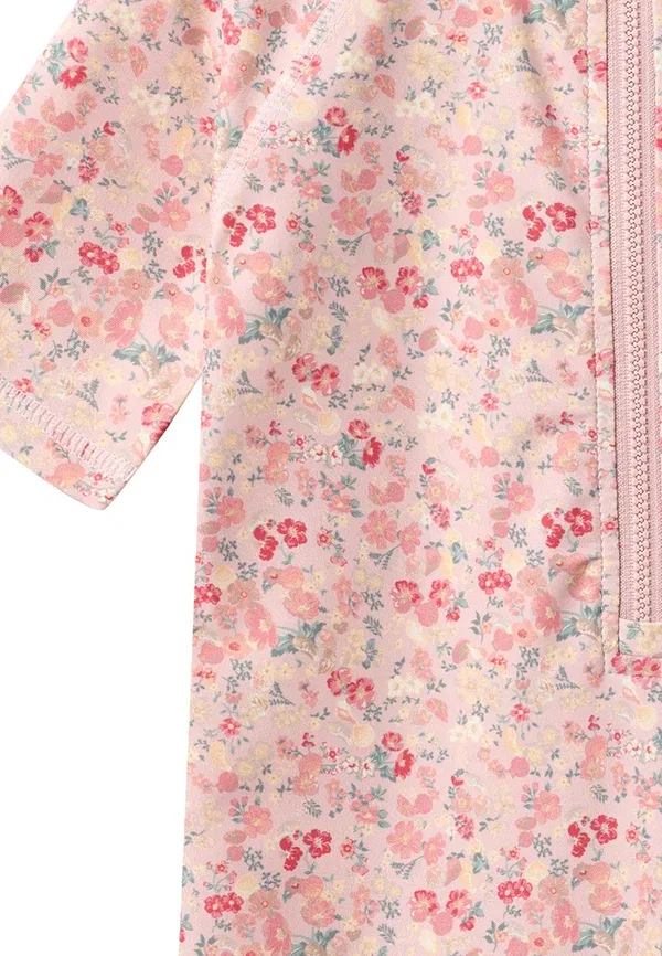 Купальник Cas swimsuit, пшеничный, цветочный принт и ракушки — фото 3