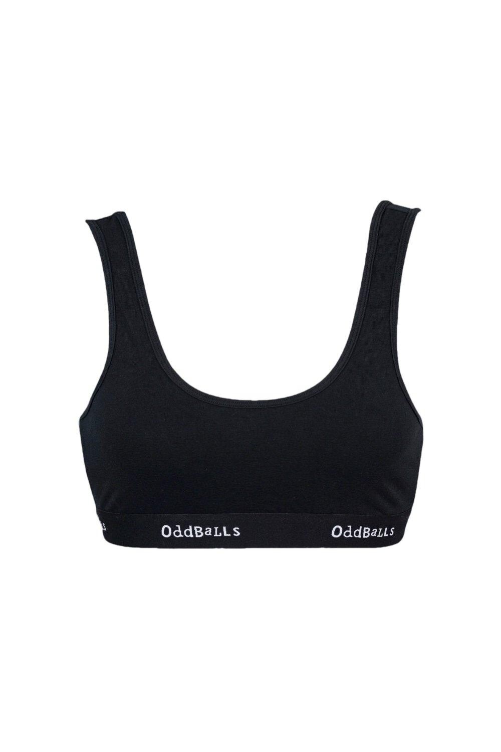 

Однотонный бюстгальтер без косточек OddBalls, черный