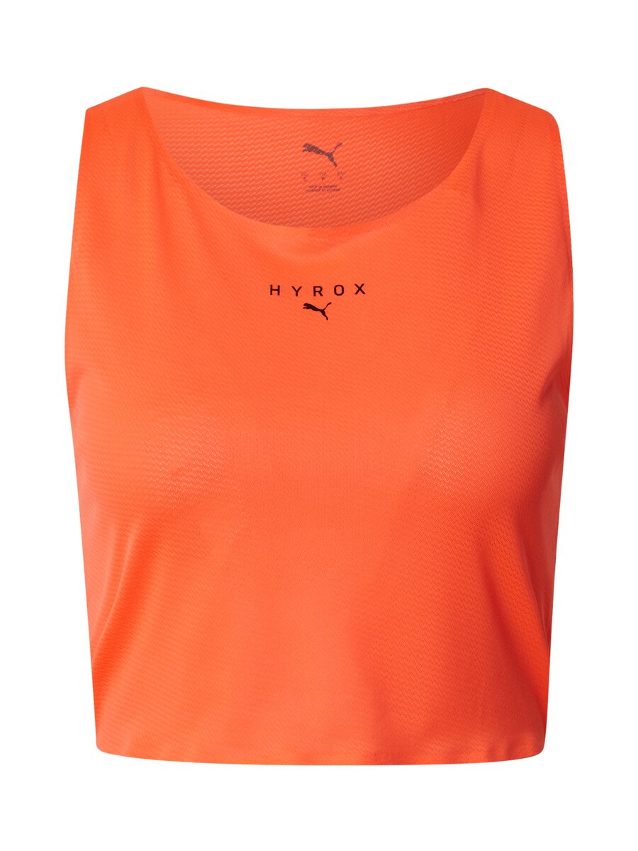 

Спортивный топ PUMA Puma x Hyrox Ultraspun, оранжево-красный