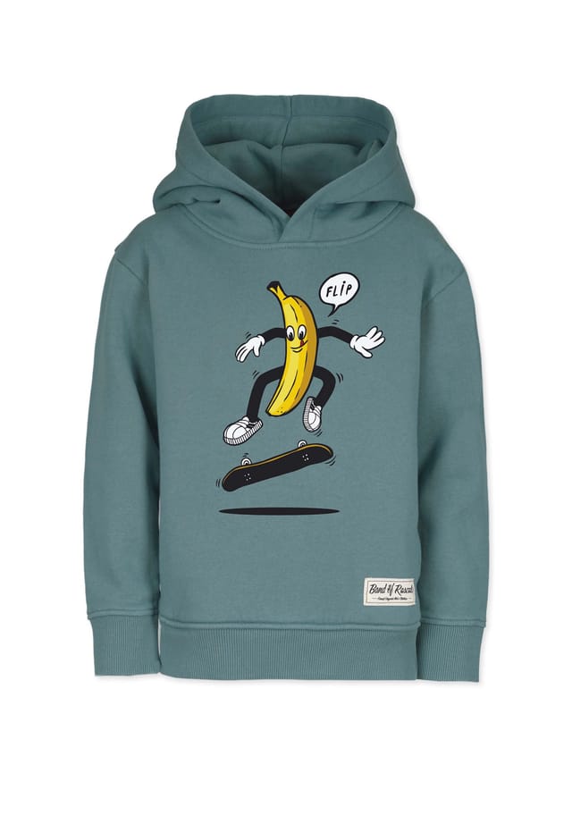 

Толстовка с капюшоном Banana Flip Band Of Rascals, цвет sage
