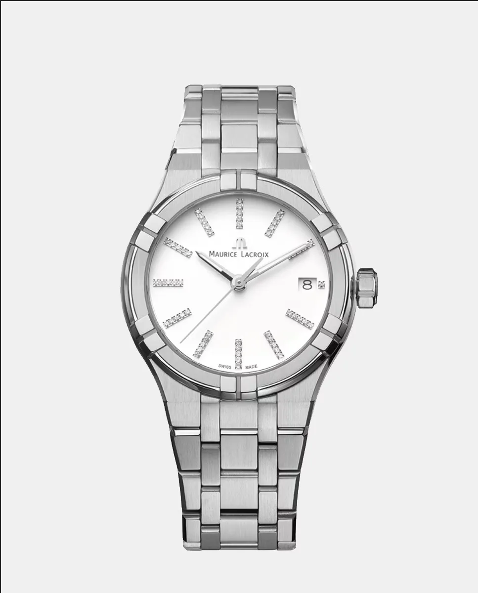 

Aikon AI1106SS0021501 стальные женские часы Maurice Lacroix, серебряный
