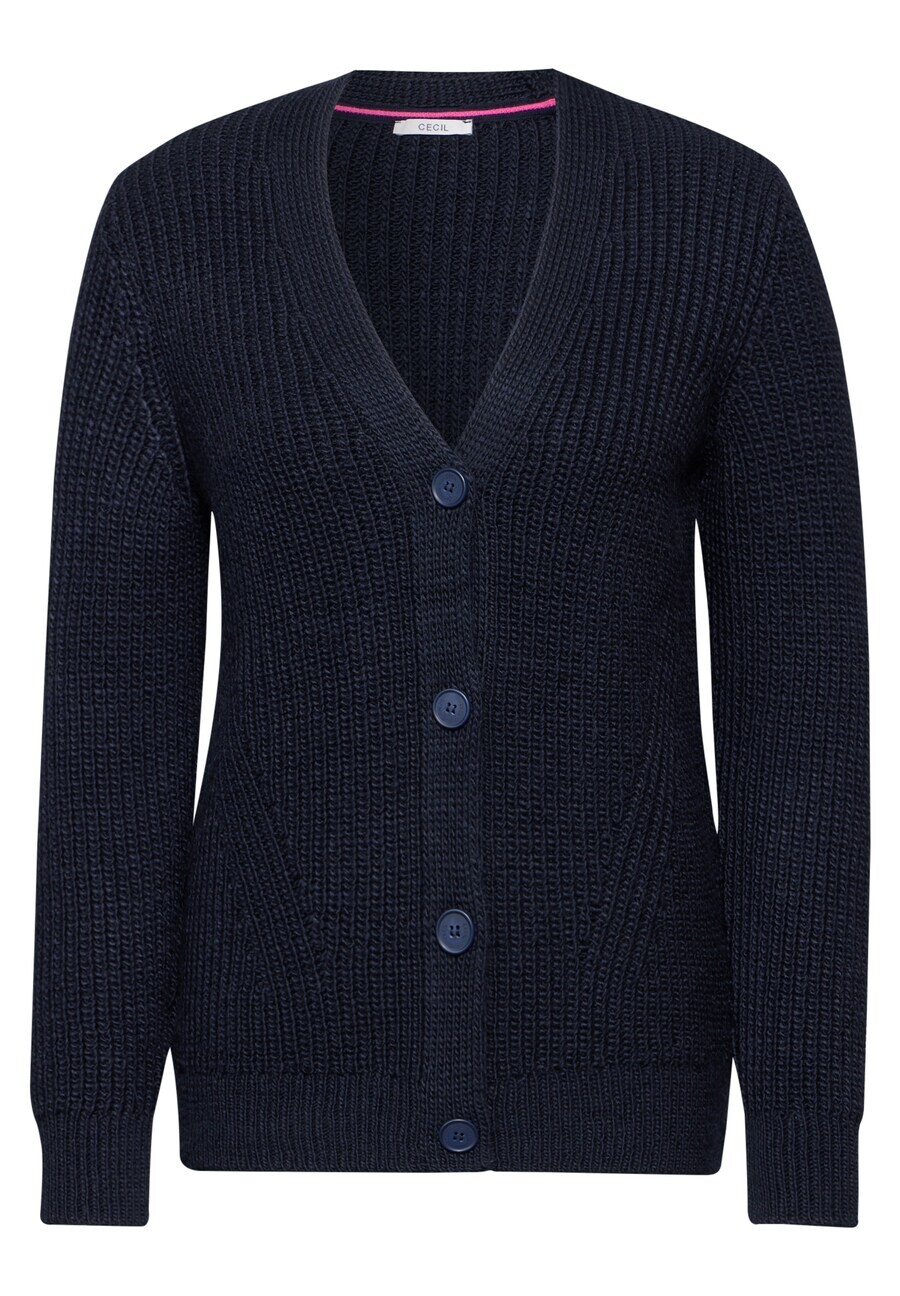 

Вязаный кардиган CECIL Knit Cardigan, темно-синий