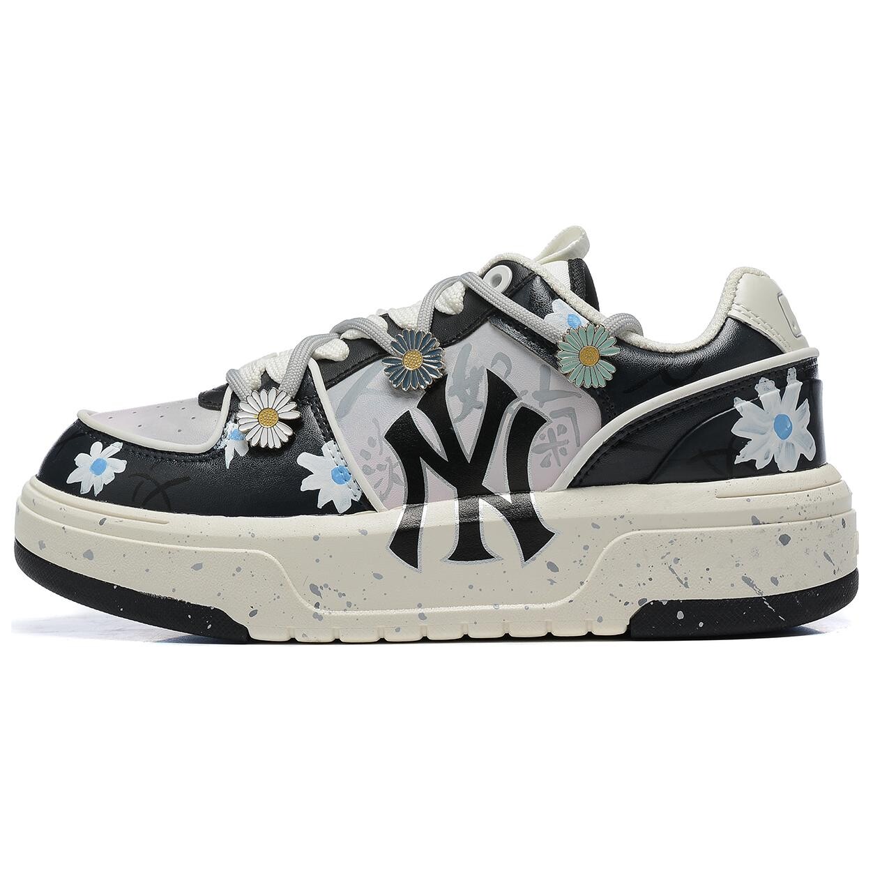 

Кроссовки MLB Chunky Liner Skateboarding Shoes Unisex Low-top Black, черный