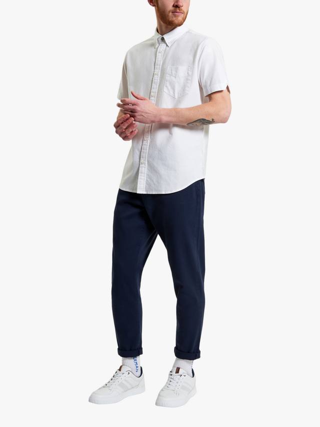 

Узкие брюки зауженного кроя Ben Sherman, темно-синий
