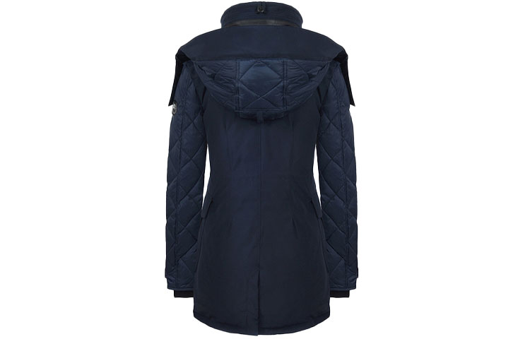 Canada Goose Пуховик Элвин Сэрис зимний женский морской синий, Marine Blue — фото 4